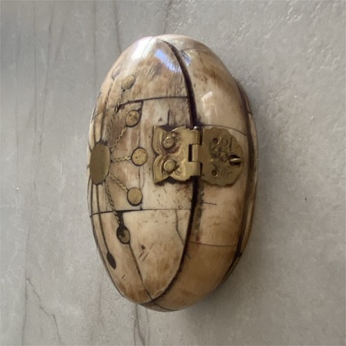 Boîte bijoux ovale os - à, en