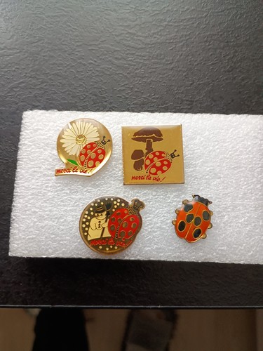 Pins coccinelle - coccinelle,