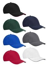 Beechfield Earthaware Organique Cotton 5 Panneau Sandwich Pic Casquette Baseball