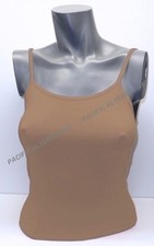 Top MARRON pour femme taille S / M débardeur haut été woman vetements sexy NEUF