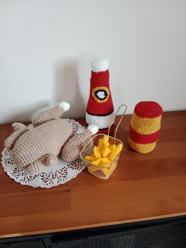 Dinette laine au - dinette, crochet