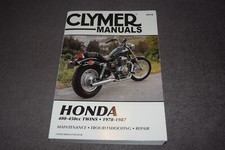 Repair manual repair manual Honda 400-450 cc Twins '78-'87 unused