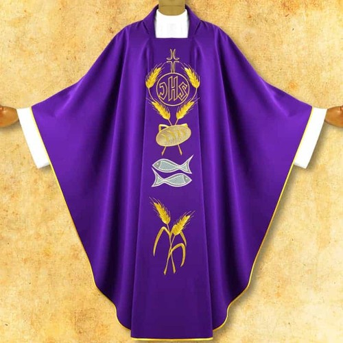 Chasuble brodée dary - brodée, “dary”