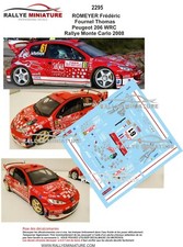DECALS 1/43 REF 2295 PEUGEOT