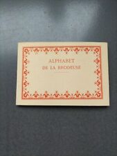 Ancien Livre DMC Alphabet De