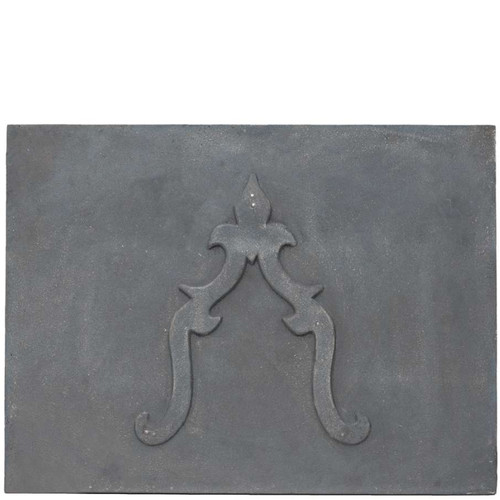 Plaque cheminée fonte - plaque,