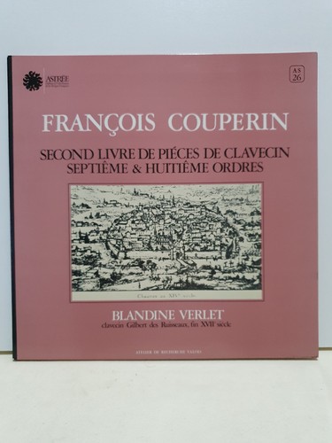 33t couperin second livre - lp,