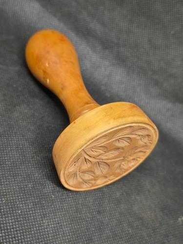 Ancien tampon moule beurre - moule, à