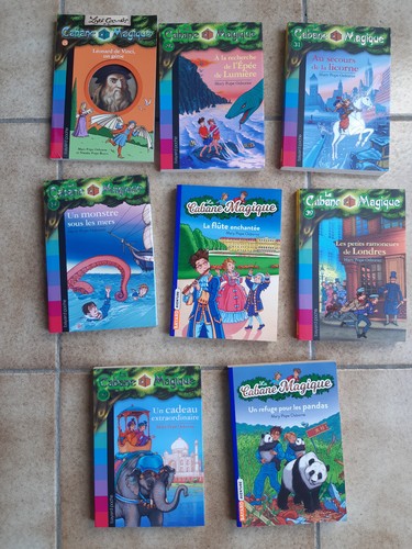 Lot livres cabane magique - lot,