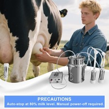 Portable Electric Cow Milking