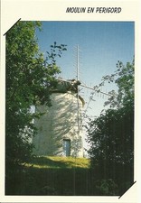 MOULIN à VENT en PERIGORD - Carte postale couleurs neuve - Dordogne - Ed. Compa