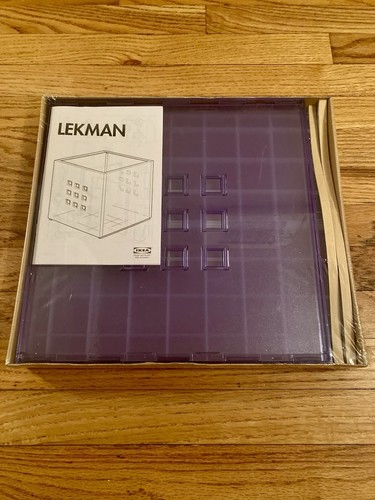Ikea lekman purple storage - lekman,