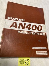 Suzuki scooter AN400 Burgman K3 2003 400 AN manuel revue technique moto atelier