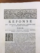 Sorcellerie en 1731 Exorcisme