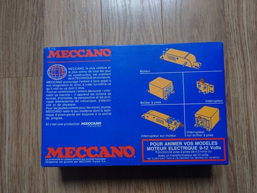 Meccano moteur plat - à,