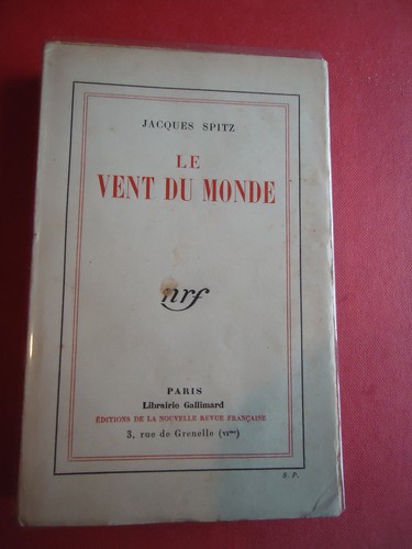 Vent monde de - le, jacques