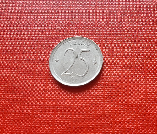 Pièce belgique 25 - ,,