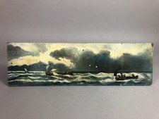 Tableau MARINE, PÊCHEURS DANS