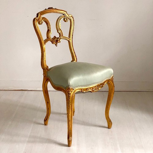 Chaise bois sculpté et - en,