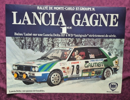 Affiche lancia delta - affiche, /