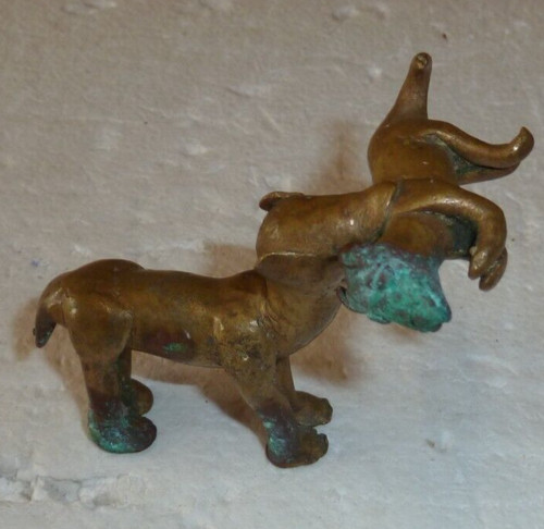 Poids africain bronze - poids,