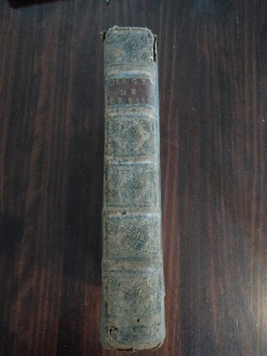 Livres anciens usage des - -,