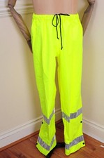 Pantalon GORE-TEX imperméable haute visibilité de la POLICE Anglaise - Taille L