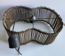 Abat jour ancien en rotin