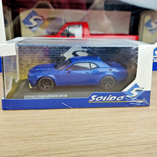 VOITURE SOLIDO DODGE CHALLENGER SRT DEMON V8 6.2L 2018 BLUE 1:43 NEUF.B S4310305