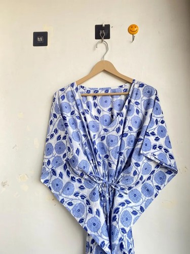 100 coton caftan - indien, fait