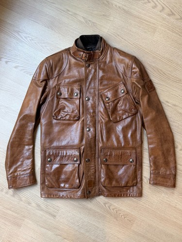 Veste belstaff panther cuir - veste,