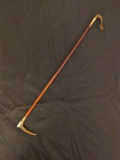 Cravache XIXeme siècle acajou