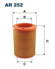 Filtre à air Cartouche filtrante AR 252 FILTRON pour DACIA 1300 Break 1300