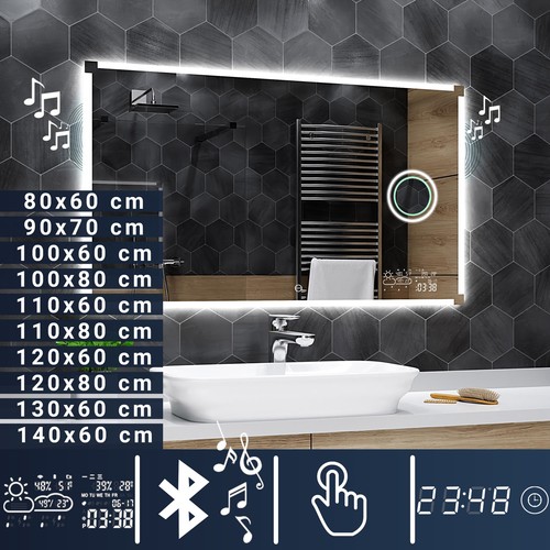 Miroir salle bain lumineux - miroir,