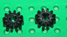 Lego Technic Black Gear 12 Tooth Double Bevel ref 32270 set 8109 4481 7754 8258