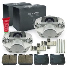 2X Étrier De Frein Plaquettes