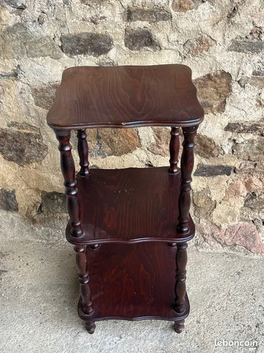 étagère vintage bois - Étagère,