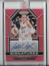 2023 PANINI PRIZM WNBA SIGNATURES #SG-KDG KATIE DOUGLAS /99 RED PRIZM AUTO,FEVER