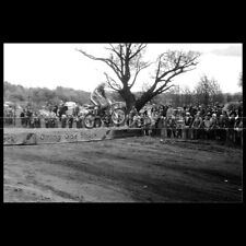 Photo M.001334 MARTY SMITH 125 HONDA 1976 HAWKSTONE PARK MX MOTO CROSS