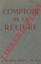 Binding counter. General binding supplies.