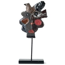 JACOTTE & ROGER CAPRON Ceramic TOTEM Sculpture VALLAURIS, Art 20th/picasso...