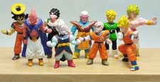 Dragon Ball Z Lot 9 Mini Figures 1989 Toei Ani - AB Toys Goku Broly Bou Gohan 