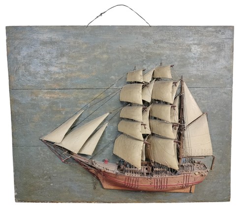 Voto marin bas - ex-voto, bas-relief