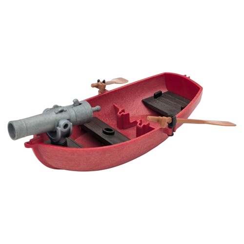 Playmobil bateau rouge grand