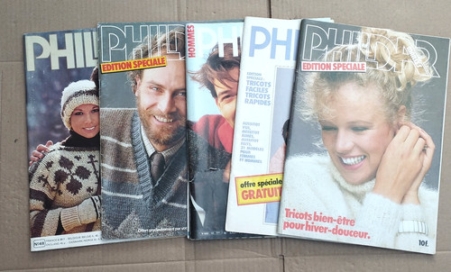 Lot catalogues phildar - 5,