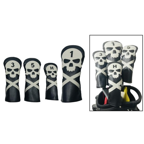 Crâne golf head cover - de,