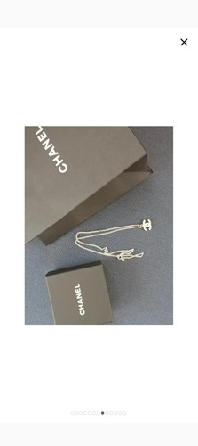 Collier chanel argent - chanel, cc