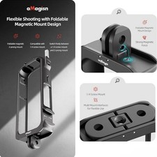 Metal Frame Rabbit Cage For Insta360 X3 Action Camera Shockproof Protective Case