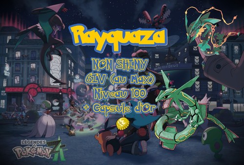 Légendes pokémon - pokémon, za