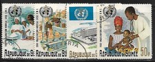 Guinée 1966 Yvert 300/03
